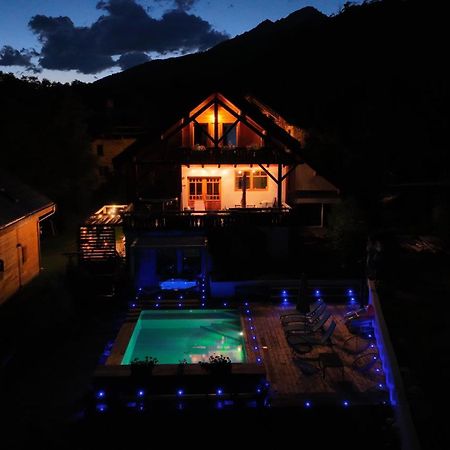 Chalet Serre Cambeou Piscine&Spa Saint-Chaffrey Εξωτερικό φωτογραφία