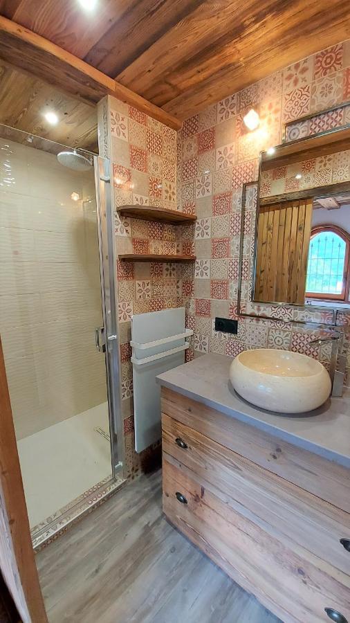 Chalet Serre Cambeou Piscine&Spa Saint-Chaffrey Εξωτερικό φωτογραφία
