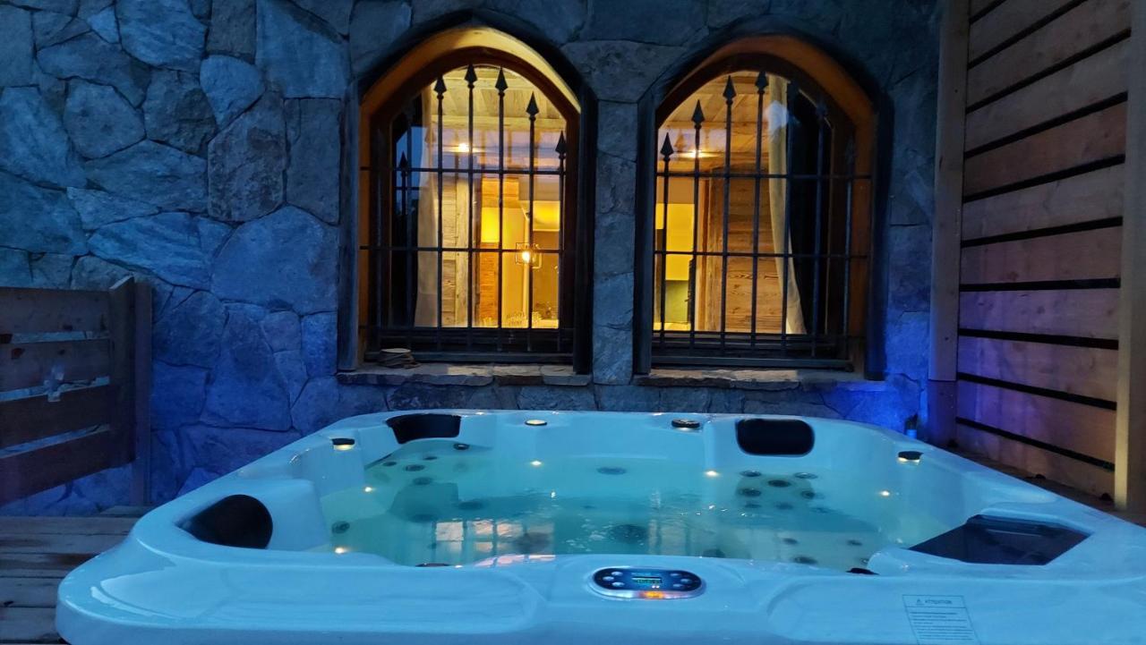 Chalet Serre Cambeou Piscine&Spa Saint-Chaffrey Εξωτερικό φωτογραφία
